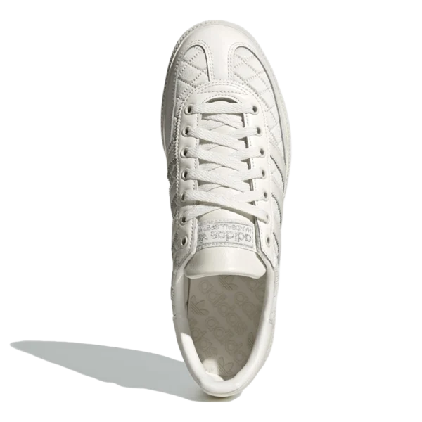 ⁦Adidas Handball Spezial Cloud White Core White Silver Metallic⁩ – תמונה ⁦3⁩