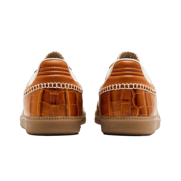 ⁦Adidas Samba x Wales Bonner Wonder White Night Brown⁩ – תמונה ⁦3⁩