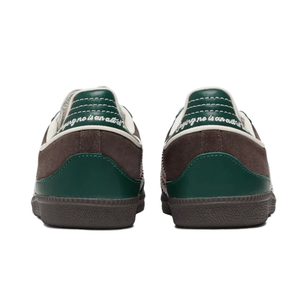 ⁦Adidas Samba OG x NoTitle Brown Green⁩ – תמונה ⁦3⁩