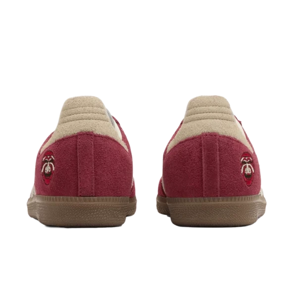 ⁦Adidas Samba OG Better Scarlet Off White⁩ – תמונה ⁦3⁩