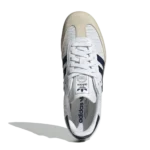 ⁦Adidas Samba OG  Cloud White Night Indigo Cream White⁩ – תמונה ⁦3⁩