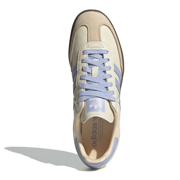 ⁦Adidas Samba OG Cream White Violet Tone Sand Strata⁩ – תמונה ⁦3⁩