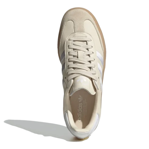 ⁦Adidas Samba Wonder White Cloud White Silver Metallic⁩ – תמונה ⁦3⁩