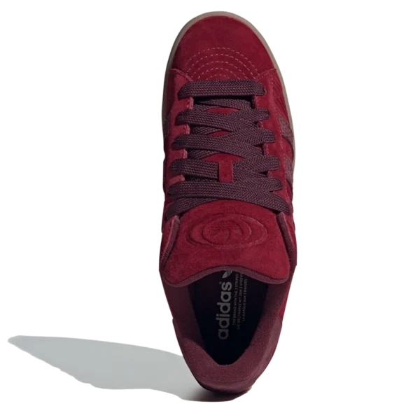 ⁦Adidas Campus 00s Collegiate Burgundy Maroon White Tint⁩ – תמונה ⁦3⁩