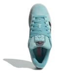 ⁦Adidas Campus 00s Semi Flash Aqua Core Black Cream White⁩ – תמונה ⁦3⁩
