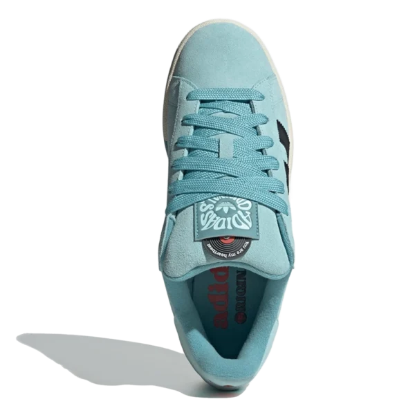 ⁦Adidas Campus 00s Semi Flash Aqua Core Black Cream White⁩ – תמונה ⁦3⁩