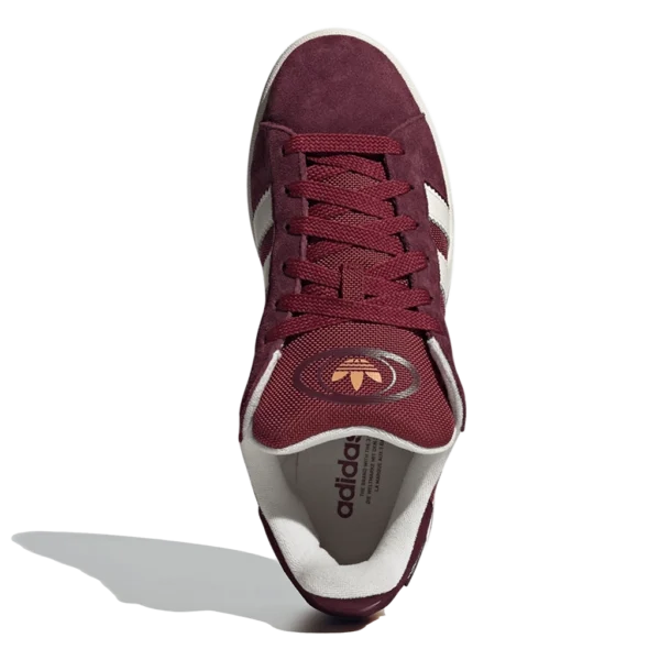 ⁦Adidas Campus 00s Collegiate Burgundy Off White Maroon⁩ – תמונה ⁦3⁩