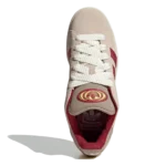⁦Adidas Campus CNY Lea Lunar New Year Active Maroon Cream White Gold Metallic⁩ – תמונה ⁦3⁩