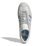 ⁦Adidas Gazelle Core White Chalk White⁩ – תמונה ⁦3⁩