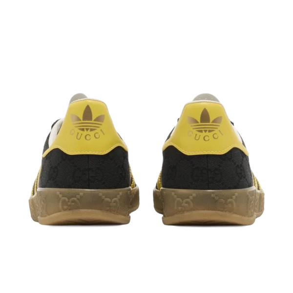 ⁦Adidas Gazelle x Gucci Black GG Monogram⁩ – תמונה ⁦3⁩