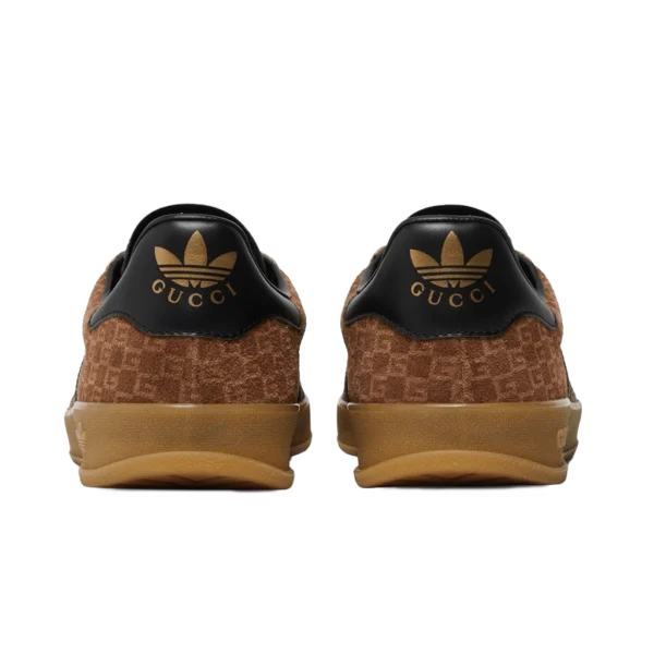 ⁦Adidas Gazelle x Gucci Square GG Monogram⁩ – תמונה ⁦3⁩