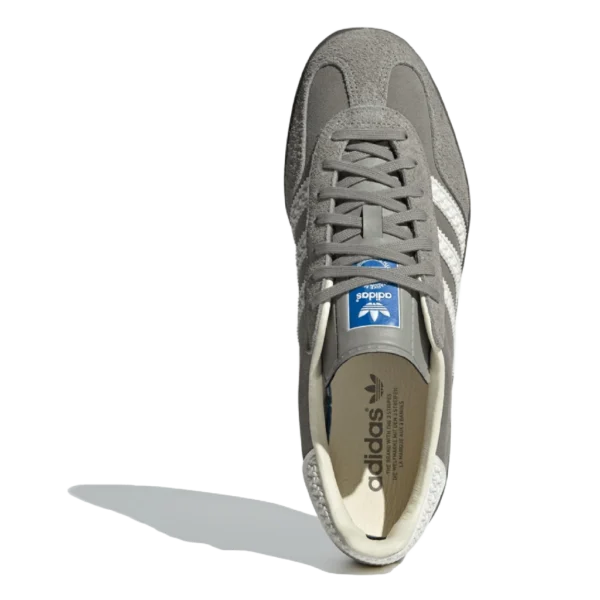 ⁦Adidas Gazelle Grey White⁩ – תמונה ⁦3⁩