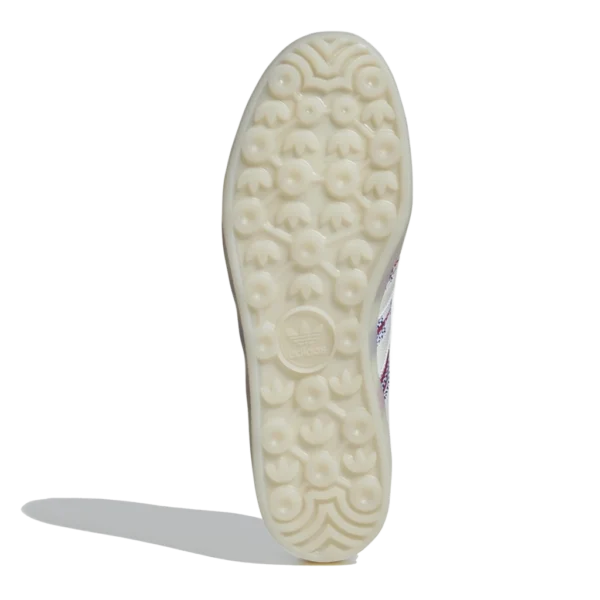 ⁦Adidas Gazelle Core White Chalk White⁩ – תמונה ⁦4⁩