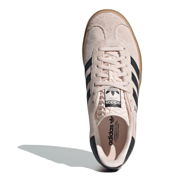 ⁦Adidas Gazelle Bold Wonder Quartz Core Black Core Black⁩ – תמונה ⁦4⁩