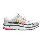 Nike P-6000 White Metallic Platinum Hyper Crimson Laser Fuchsia