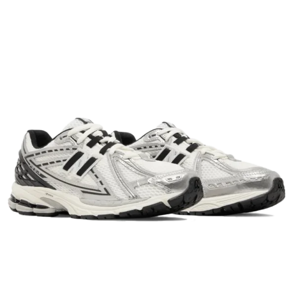 ⁦New Balance 1906 White Silver Black⁩ – תמונה ⁦2⁩