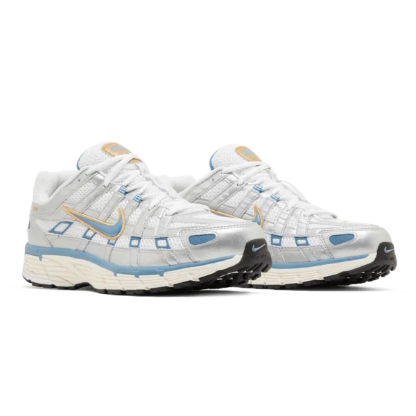 ⁦Nike P-6000 White Metallic Silver Aegean Storm⁩ – תמונה ⁦2⁩