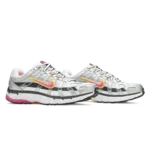 ⁦Nike P-6000 White Metallic Platinum Hyper Crimson Laser Fuchsia⁩ – תמונה ⁦2⁩