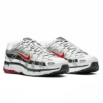 ⁦Nike P-6000 White Metallic Platinum Varsity Red⁩ – תמונה ⁦2⁩