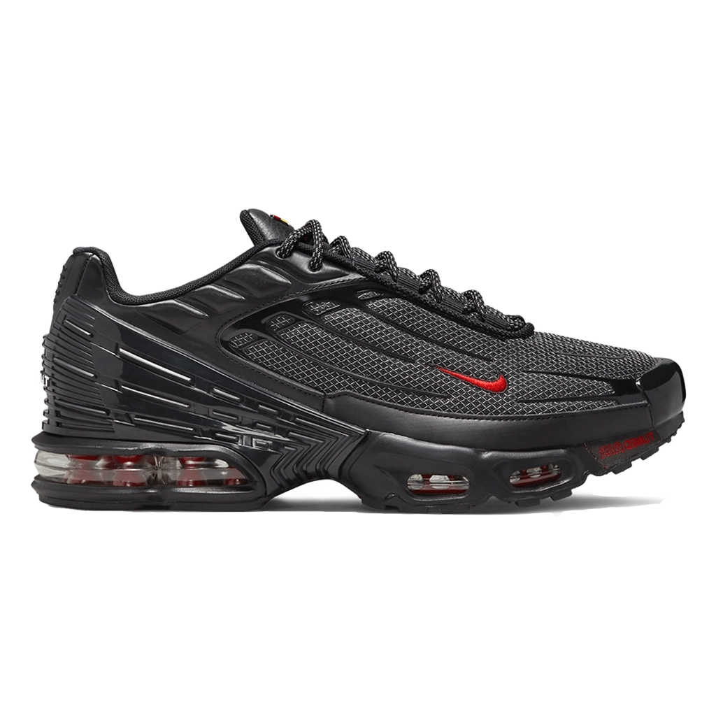 1 Nike Air Max Plus 3 Black Reflective Silver University Red – תמונה 1