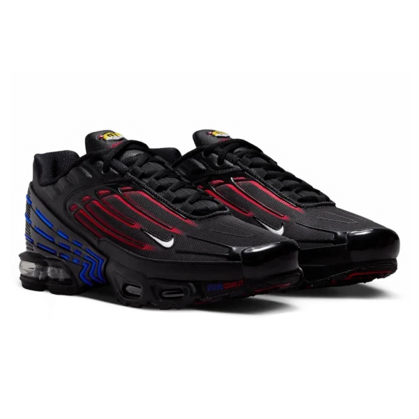 ⁦Nike Air Max Plus 3 "Spider-Verse" Black Racer Blue University Red⁩ – תמונה ⁦2⁩