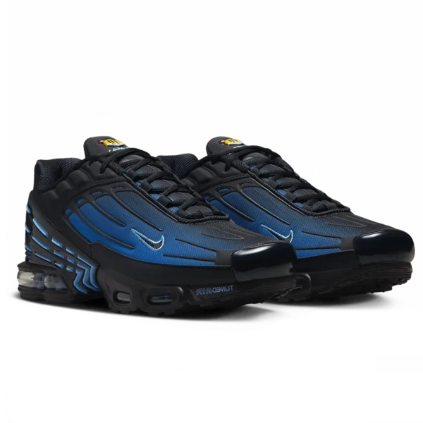 ⁦Nike Air Max Plus 3 Black University Blue Racer Blue⁩ – תמונה ⁦2⁩