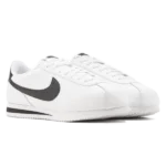⁦Nike Cortez Leather White Black⁩ – תמונה ⁦2⁩