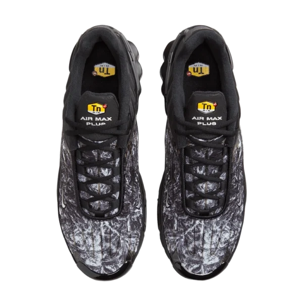 ⁦Nike Air Max Plus 3 Black Graphic⁩ – תמונה ⁦4⁩