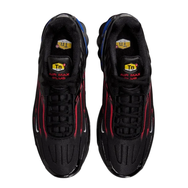 ⁦Nike Air Max Plus 3 "Spider-Verse" Black Racer Blue University Red⁩ – תמונה ⁦4⁩