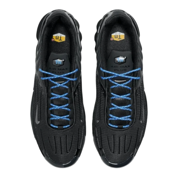 ⁦Nike Air Max Plus 3 Grey Black Light Photo Blue Metallic Silver⁩ – תמונה ⁦4⁩