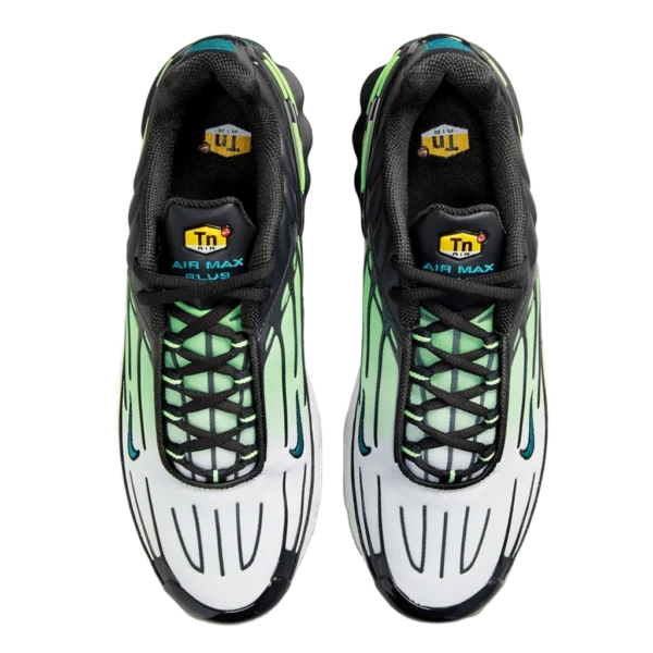 ⁦Nike Air Max Plus 3 Off Noir Lime Glow White Aquamarine⁩ – תמונה ⁦4⁩