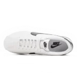 ⁦Nike Cortez Leather White Black⁩ – תמונה ⁦4⁩