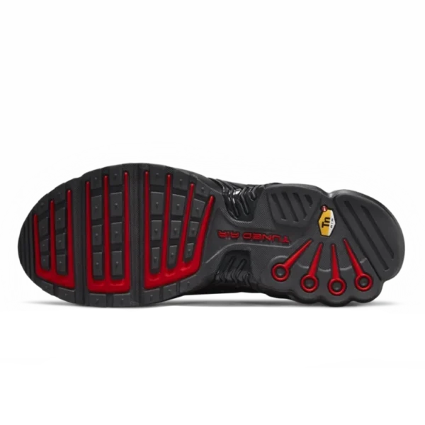 ⁦Nike Air Max Plus 3 Black Reflective Silver University Red⁩ – תמונה ⁦5⁩