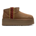 UGG Classic Ultra Mini Braid Plat Chestnut