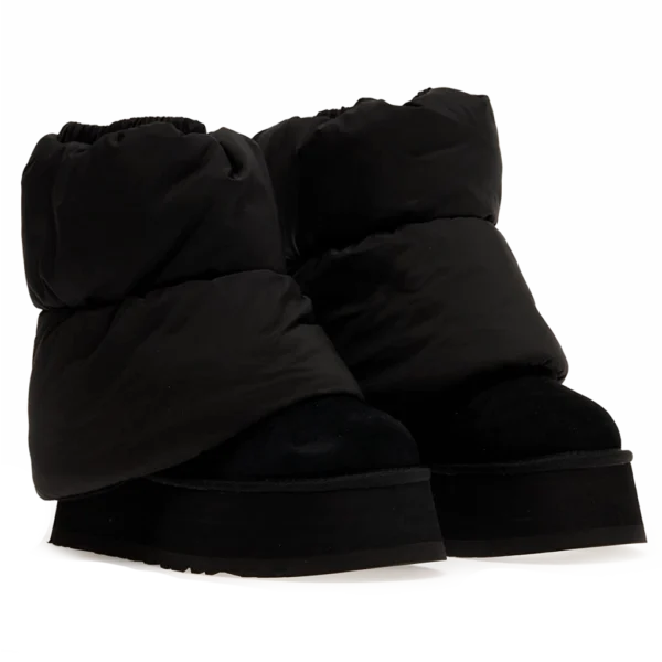 ⁦UGG Classic Mini Dipper Puffer Black⁩ – תמונה ⁦2⁩