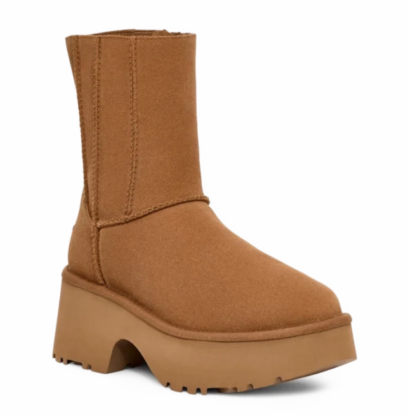 ⁦UGG Classic Twin Seam New Heights Boots Chestnut⁩ – תמונה ⁦2⁩