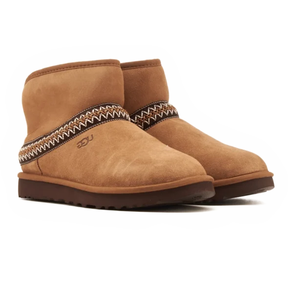 ⁦UGG Classic Mini Crescent Chestnut⁩ – תמונה ⁦2⁩