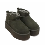 ⁦UGG Classic Ultra Mini Platform Forest Night⁩ – תמונה ⁦2⁩