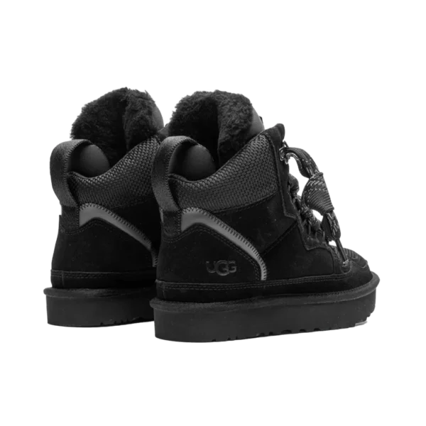 ⁦UGG Highmel Lace-Up Suede Sneakers Black⁩ – תמונה ⁦3⁩
