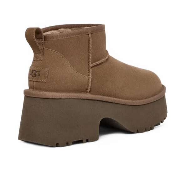 ⁦UGG Classic Ultra Mini New Heights Hickory⁩ – תמונה ⁦3⁩