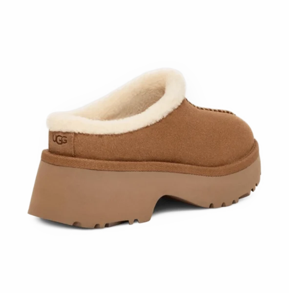 ⁦UGG New Heights Cozy Clogs Chestnut⁩ – תמונה ⁦3⁩