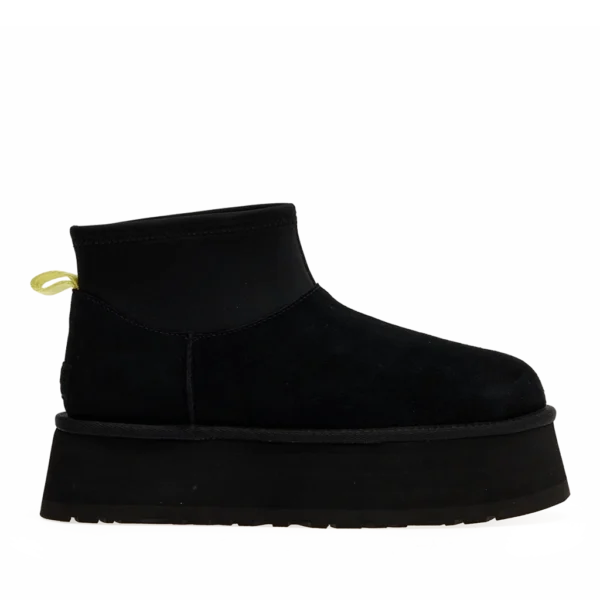 ⁦UGG Classic Mini Dipper Puffer Black⁩ – תמונה ⁦4⁩