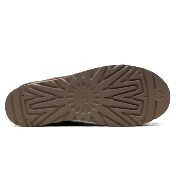 ⁦UGG Classic Ultra Mini Braid Plat Chestnut⁩ – תמונה ⁦4⁩