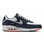 Air Max 90 Obsidian White Track Red