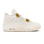 Air Jordan 4 White Gold