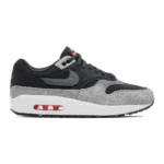 Air Max 1 Dark Smoke Grey Flash Crimson