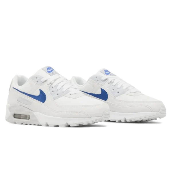 ⁦Air Max 90 White Metallic Blue⁩ – תמונה ⁦2⁩