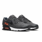 ⁦Air Max 90 Iron Grey Black Total Orange⁩ – תמונה ⁦2⁩