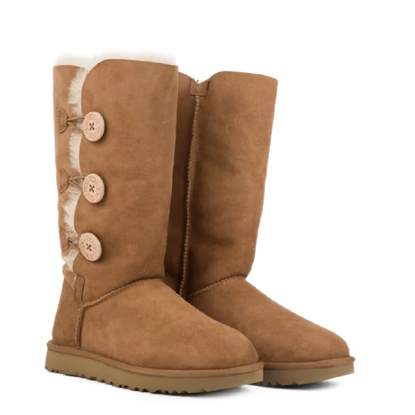 ⁦UGG Bailey Button Triplet II Chestnut⁩ – תמונה ⁦2⁩
