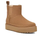 ⁦UGG Classic Chelsea Platform Mini Boots Chestnut⁩ – תמונה ⁦2⁩